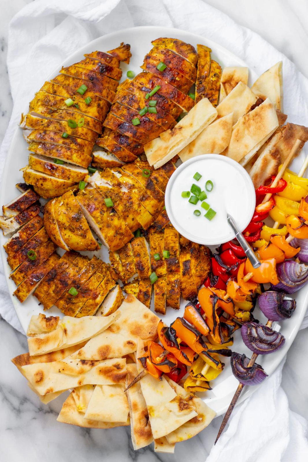 Grilled Chicken Platter